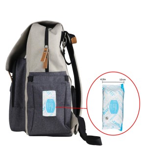 Muilti-Function Waterproof Large Capacity Travel Diaper Backpack for Baby Care with Stroller Straps