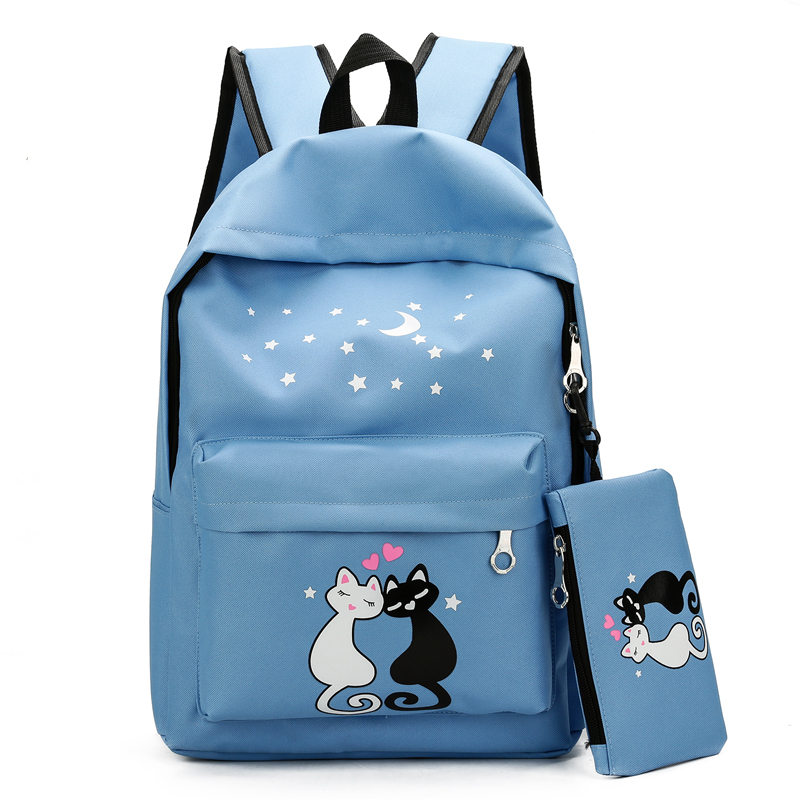 Chinese Professional Resistant School Backpack - Galaxy School Backpack Bookbag Casual Daypack Travel Laptop Backpack for Girls Women Teenagers  – Twinkling Star