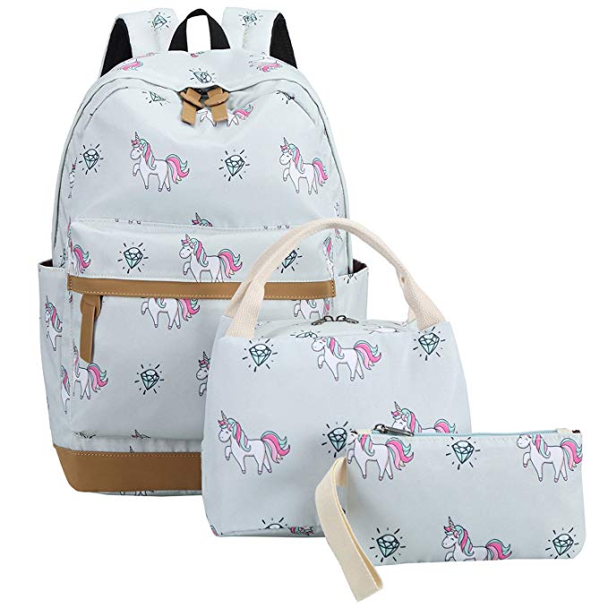 Best Price for Bag For Teenager - School Backpack for Girls Cute Teens School Bag Bookbags Set Travel Daypack – Twinkling Star