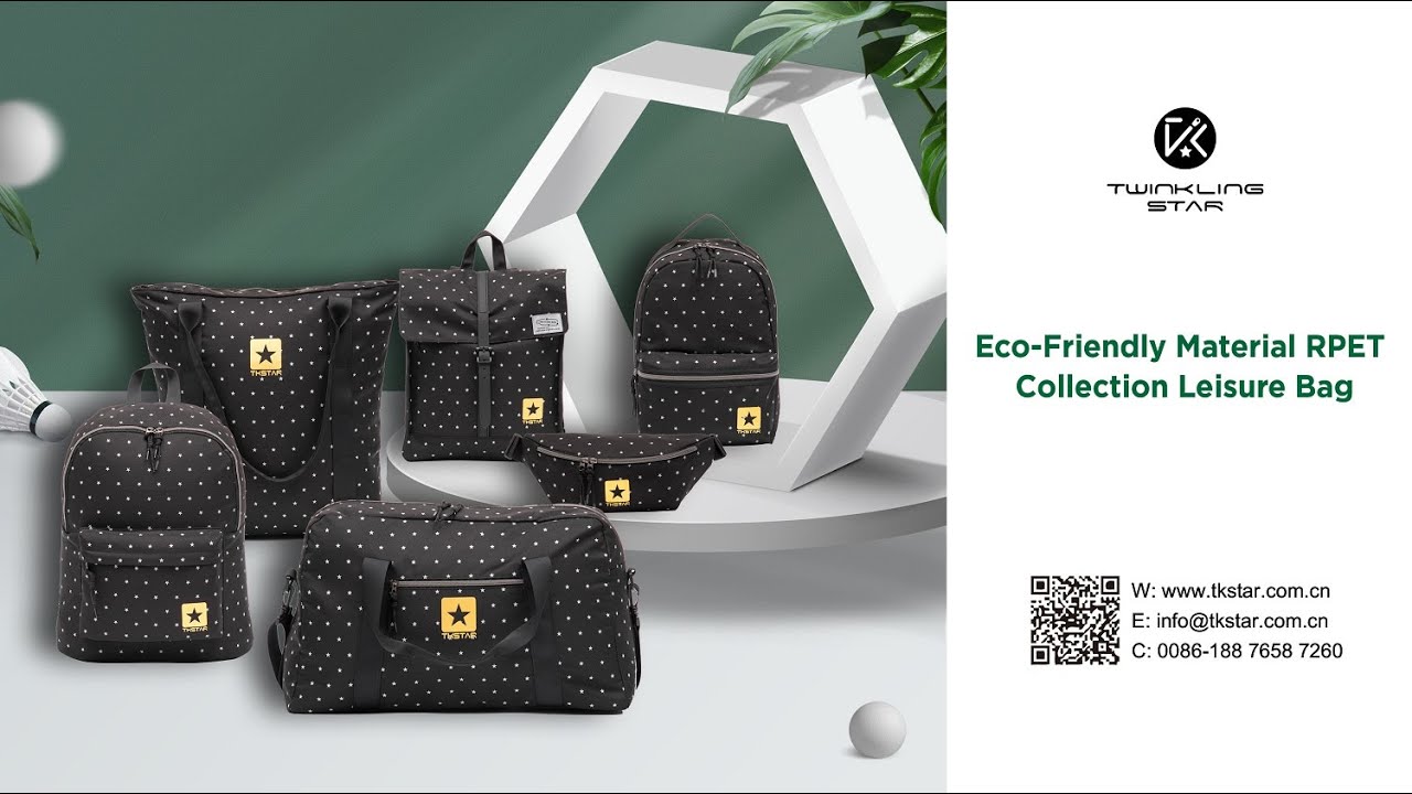 Twinkling Star Handbag|RPET Leisure bag collection|Backpack/duffle/waist bag/tote