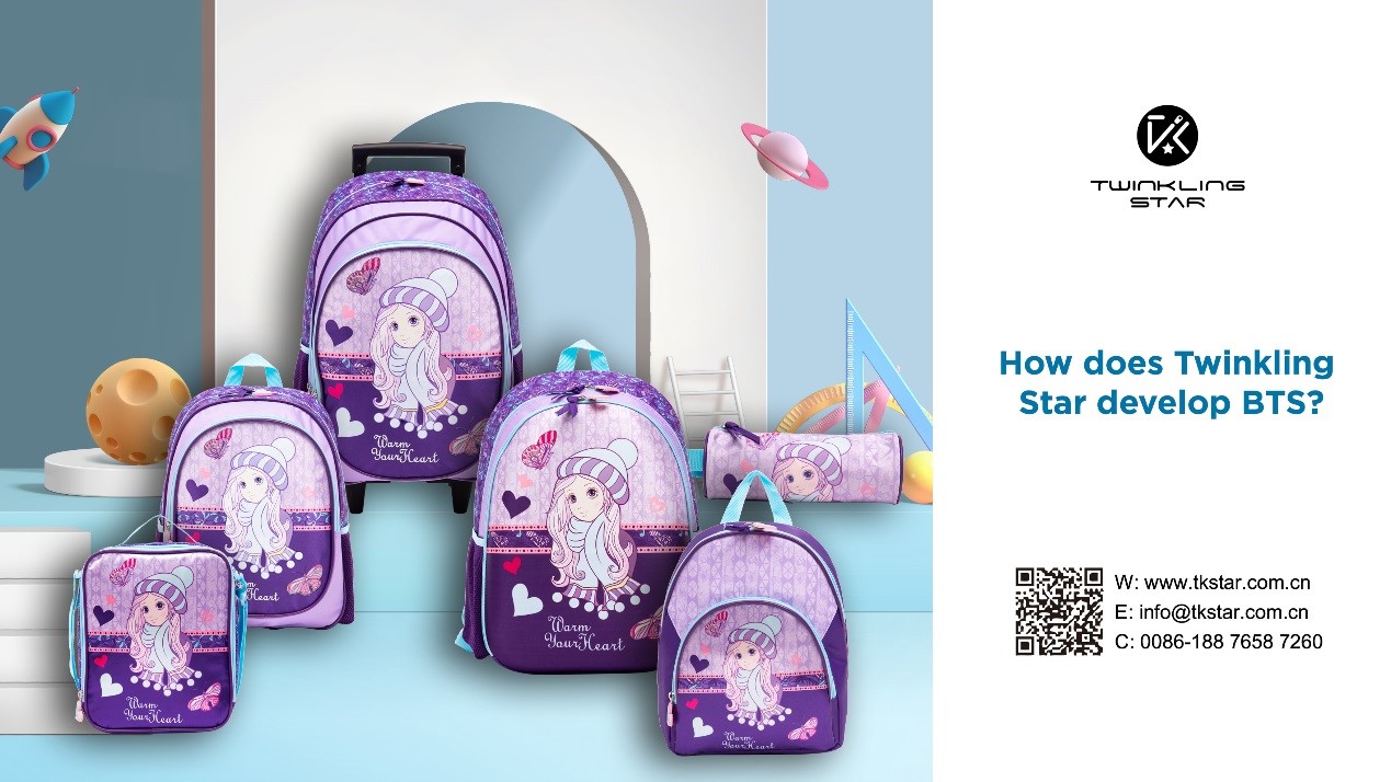Twinkling Star Handbag Back to school bag for girls| Backpack.trolley bag,lunchbag,pencil case