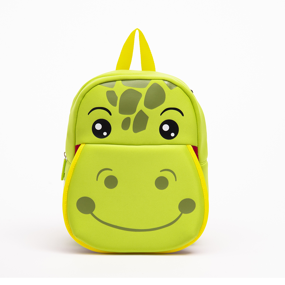 Cartoon Cute Hippo Children’s Backpack Featured Image
