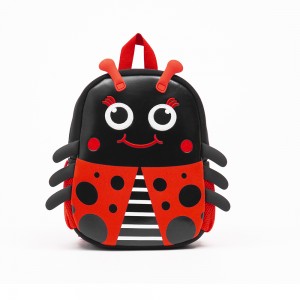 Kindergarten Cute Beetle cartoon backpack