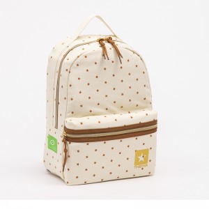New design 13 inch travel organic cotton leisure backpack