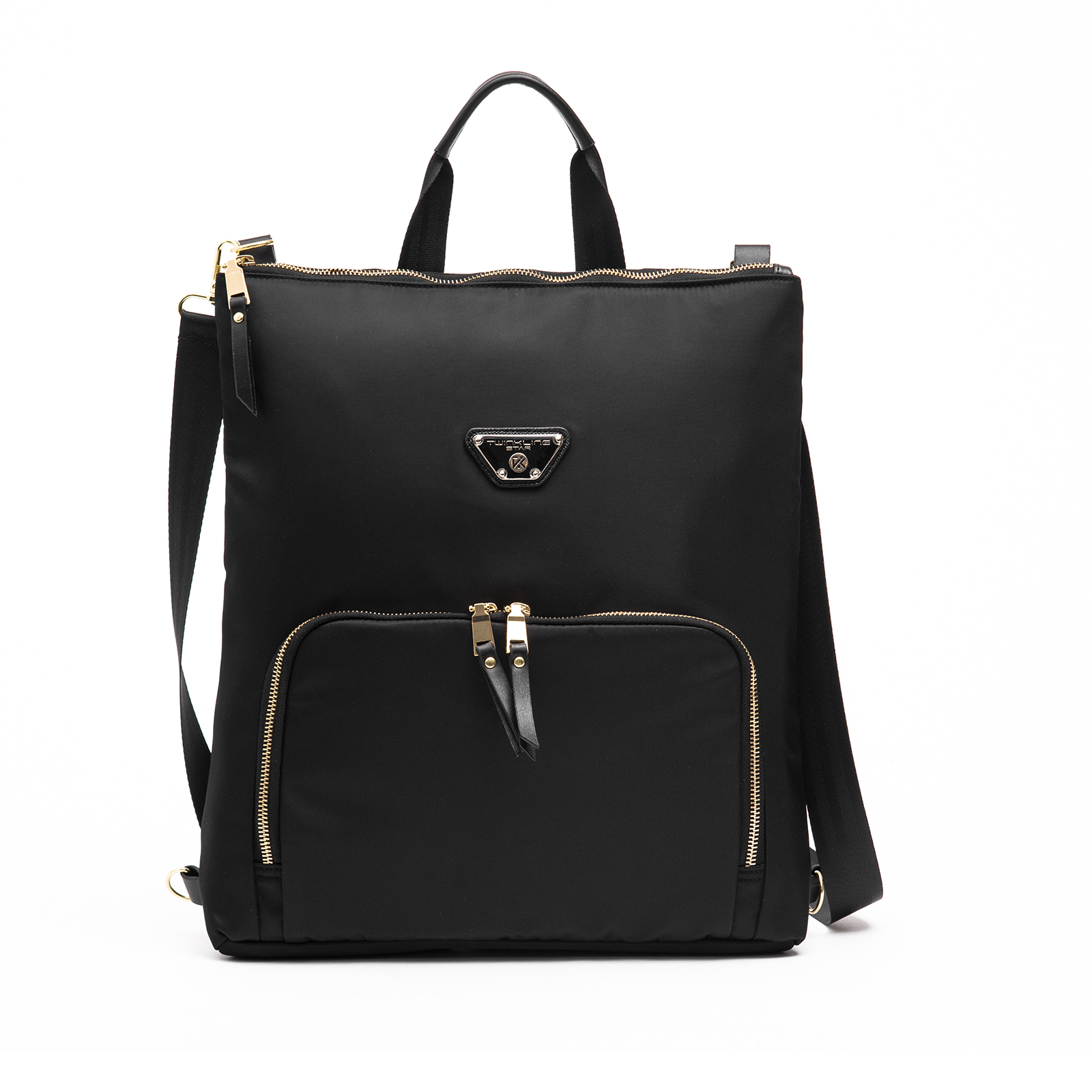 Reasonable price Fashion Trend School Bag – Fashion simple black woman shoulder bag – Twinkling Star