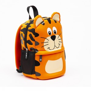 Kindergarten cartoon tiger design children’s backpack