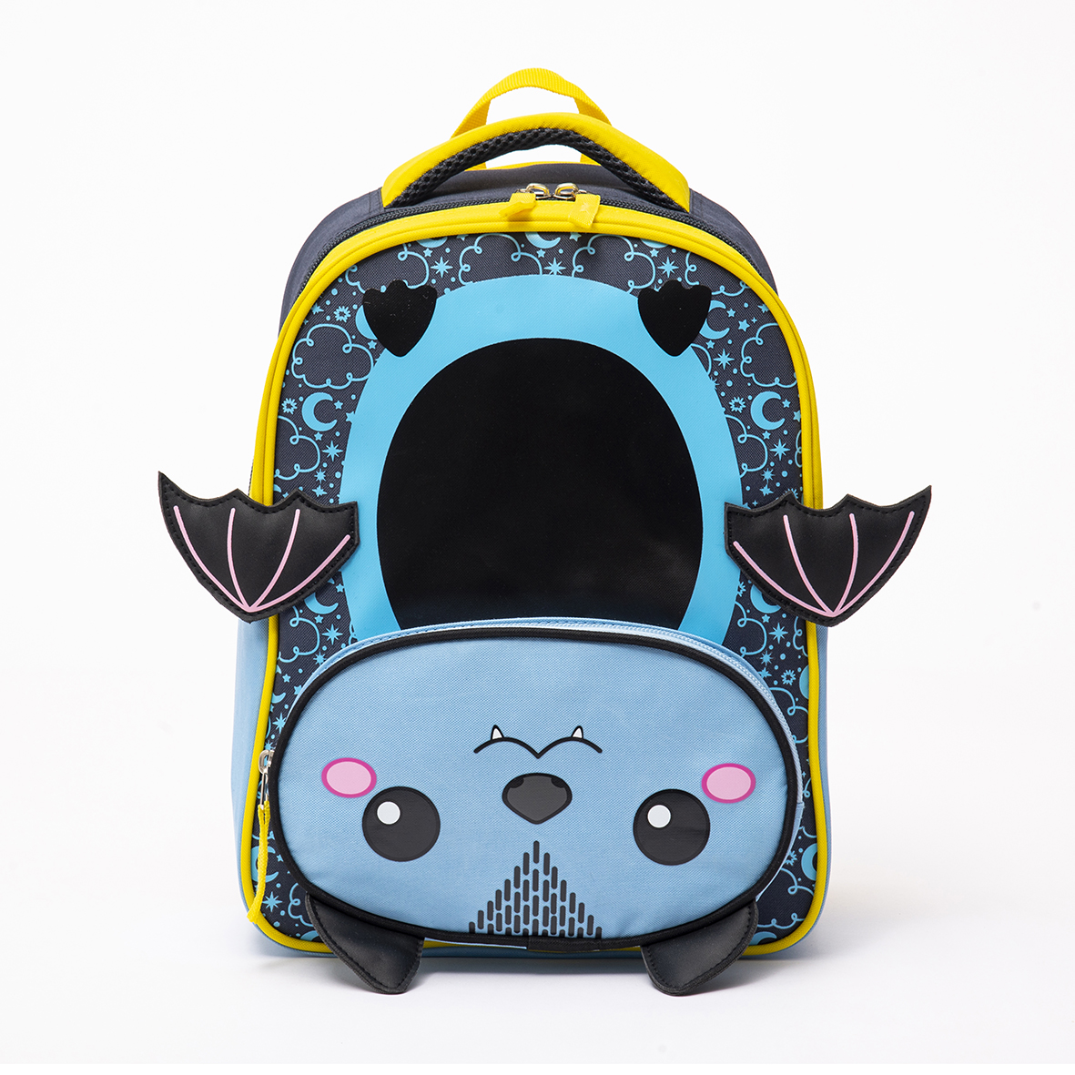 Manufacturer of Multi-Function Baby Nappy Storage Bag - New design cute stereoscopic blue bat kids bag – Twinkling Star