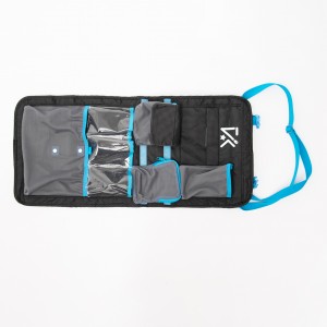 New design portable and stylish multi-compartment with large capacity rolled up travel bag small size