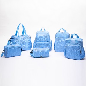 New design quilting large capacity diaper bag and backpack collection